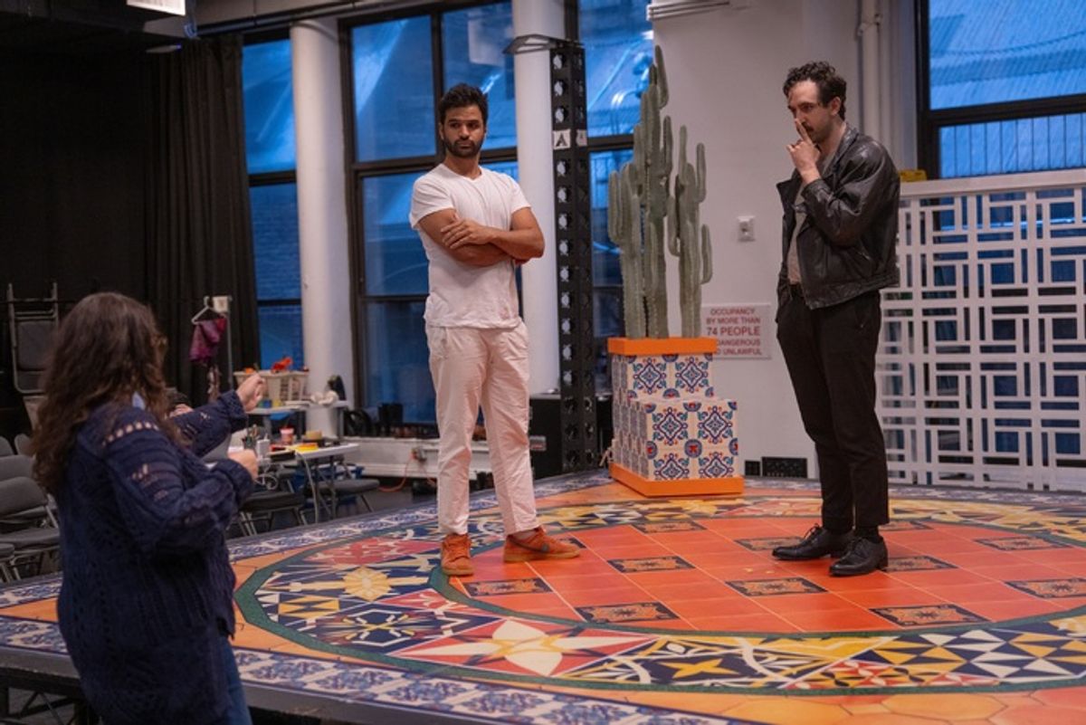 Rebecca Martínez, Hiram Delgado, and Cornelius McMoyler  at 