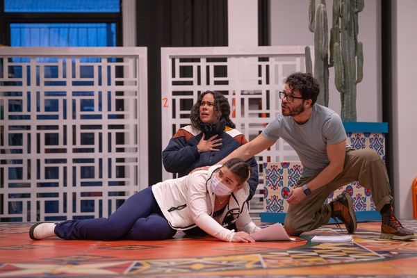 Keren Lugo, Mayelah Barrera, and Carlo Albán  Photo