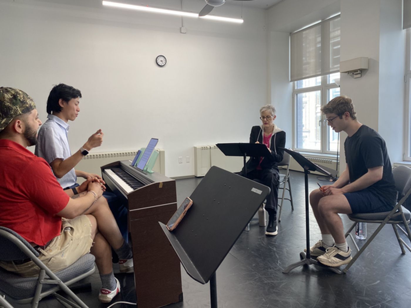 Photos: Kate Rankine And Vaheed Talebian Workshop New Musical With SandboxMusicals  Image