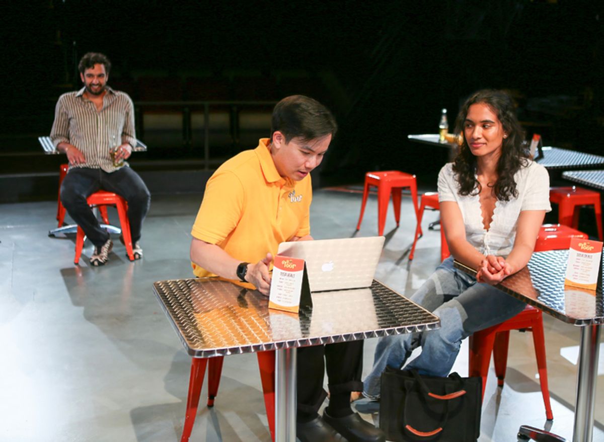 Deven Kolluri, Tommy Bo, and Supriya  Ganesh at 