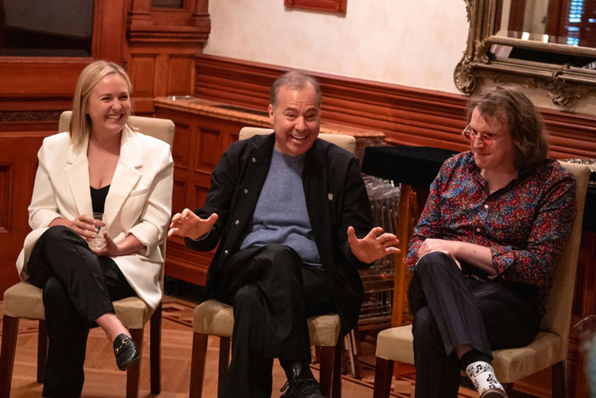 Julia Mattison, Marco Pennette, and Noel Carey  at 