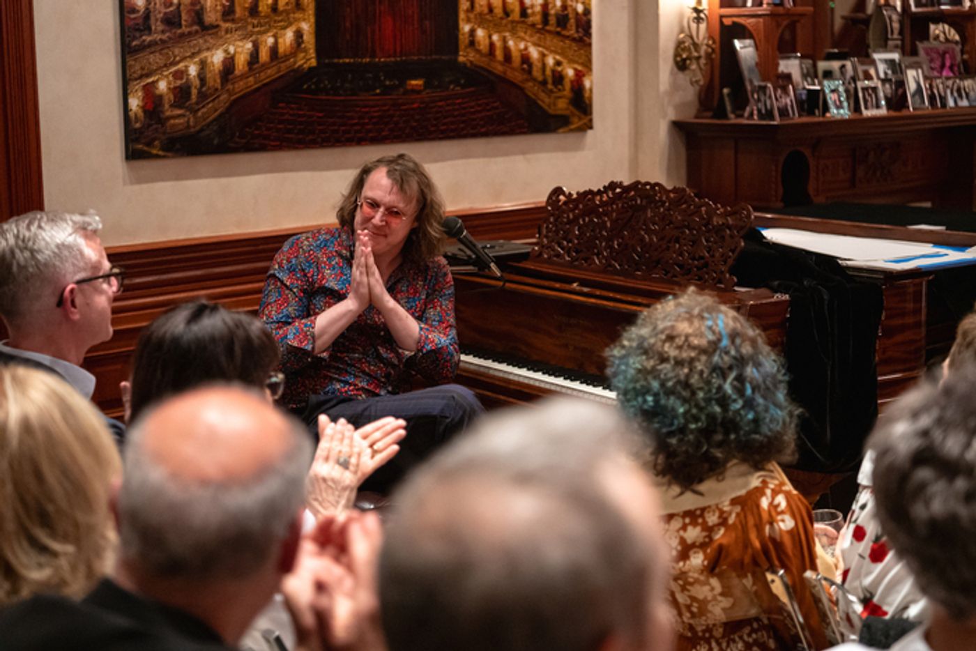 Photos: Julia Mattison, Noel Carey, and Marco Pennette at Dramatists Guild Foundation Salon  Image