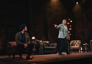 Justice Smith and Liev Schreiber Photo