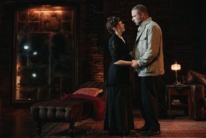 Maggie Siff and Liev Schreiber @ BroadwayWorld Maggie Siff and Liev Schreiber Photo