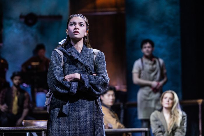 Photos: Ali Louis Bourzgui and Myra Molloy in HADESTOWN on Broadway — photo 7 of 7