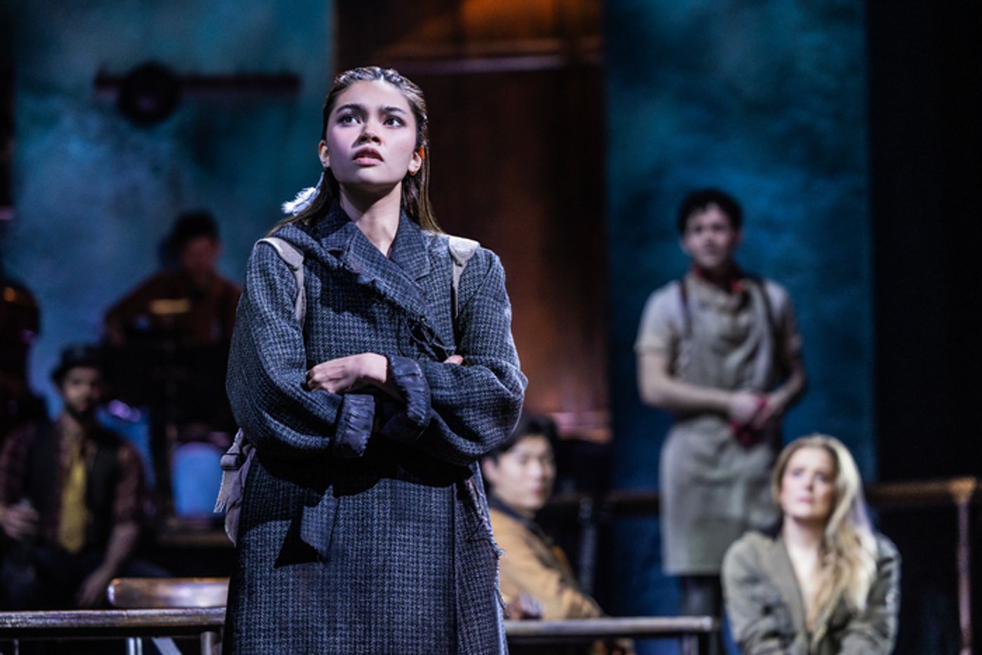 Photos: Ali Louis Bourzgui and Myra Molloy in HADESTOWN on Broadway  Image