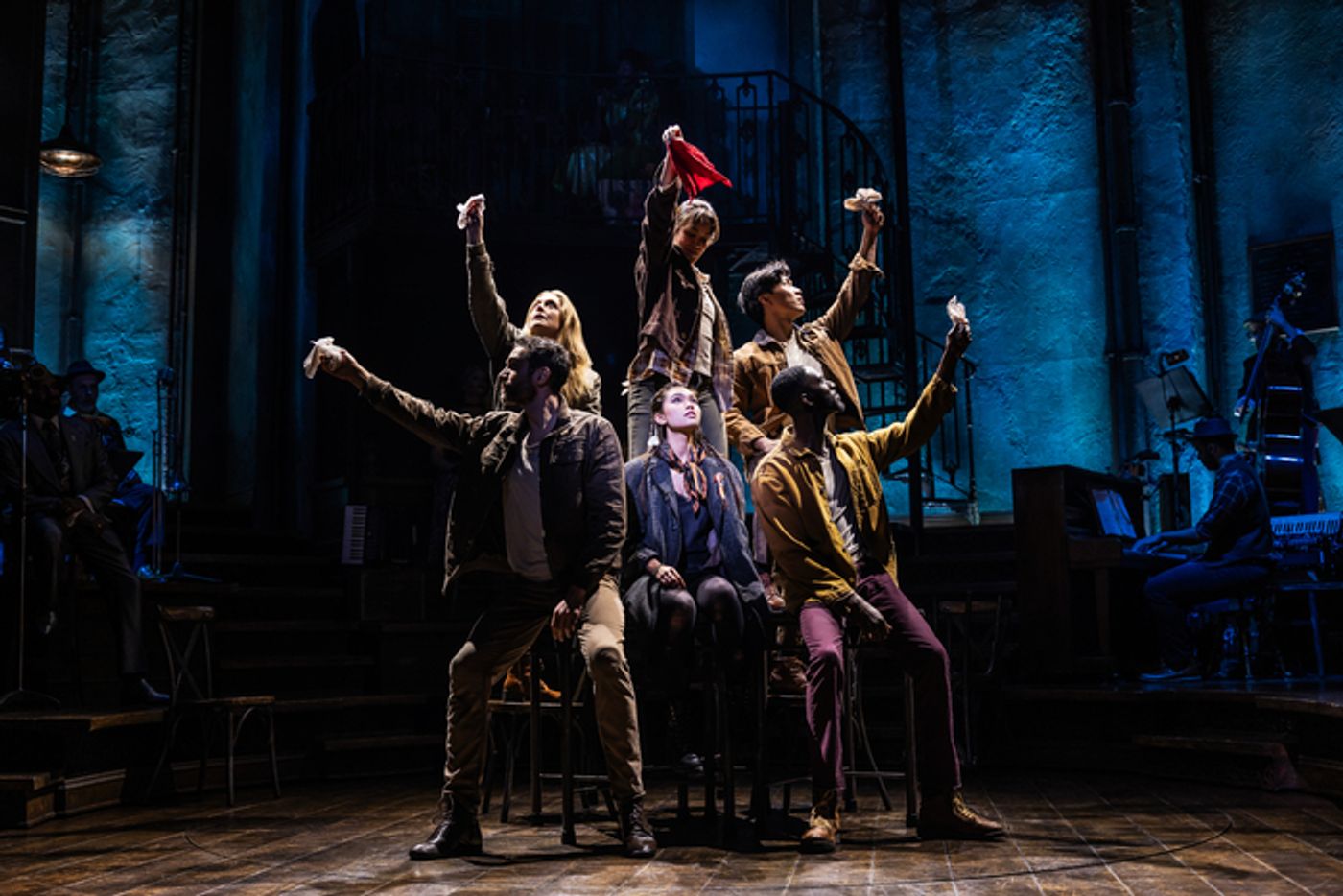 Photos: Ali Louis Bourzgui and Myra Molloy in HADESTOWN on Broadway  Image