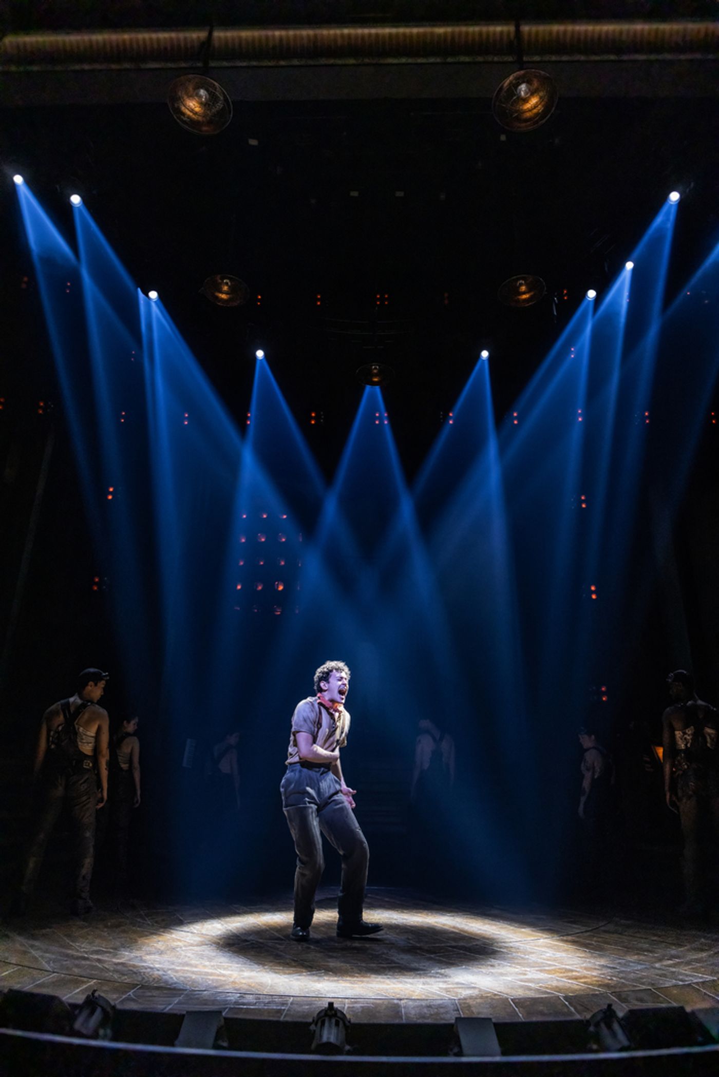 Photos: Ali Louis Bourzgui and Myra Molloy in HADESTOWN on Broadway  Image