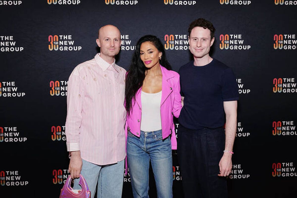 Michael Breslin, Nicole Scherzinger, Patrick Foley at 