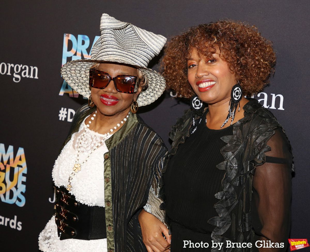 Irene Gandy and Mira Gandy  at 