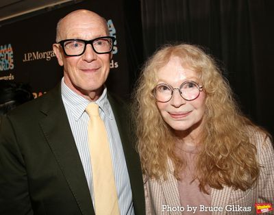 Neil Meron and Mia Farrow  Photo