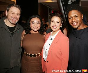 Michael Arden,Tatianna Córdoba, Lea Salonga and Ephraim Sykes Photo