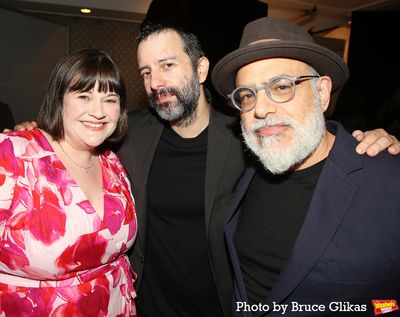Kate Navin, Itamar Moses and David Yazbek Photo