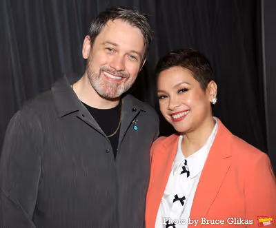 Michael Arden and Lea Salonga Photo