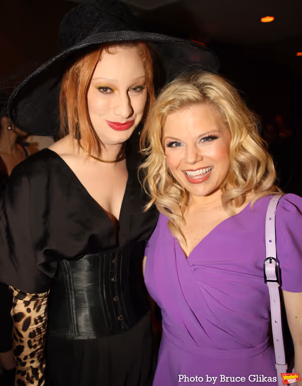 Jinkx Monsoon and Megan Hilty  Photo