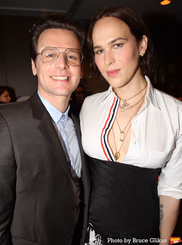 Jonathan Groff and Tommy Dorfman Photo