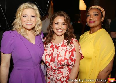 Megan Hilty, Justina Machado and Natalie Venetia Belcon Photo