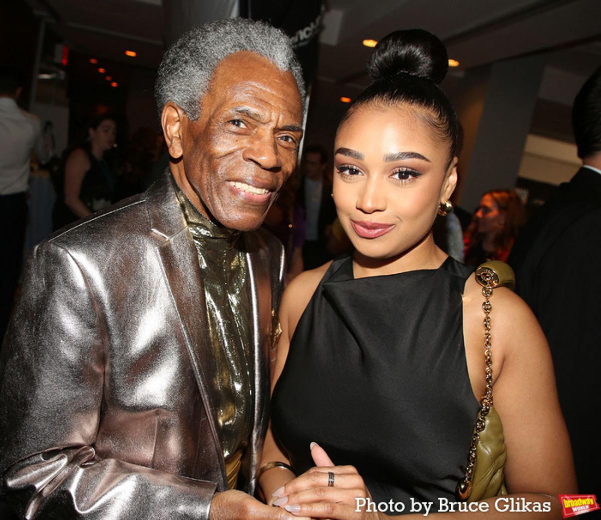 Andre De Shields and Jasmine Amy Rogers at 