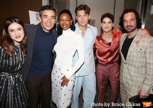 Gracie Lawrence, Conrad Ricamora, Joy Woods, Tom Francis, Darren Criss and Ramin Kari Photo