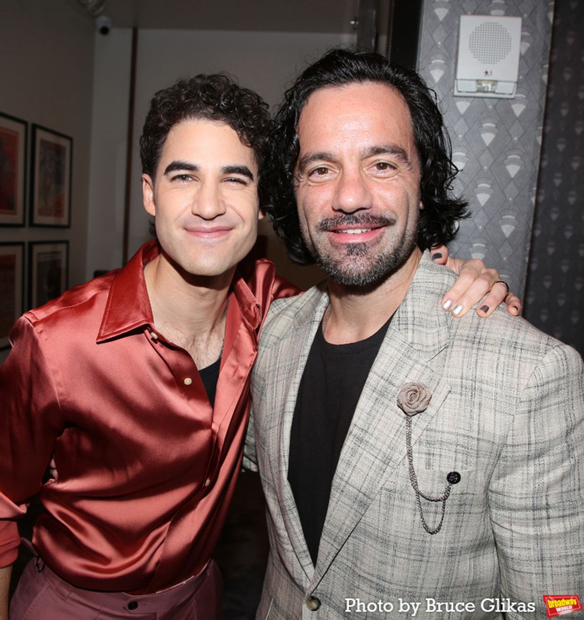 Darren Criss and Ramin Karimloo  at 