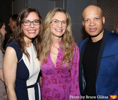 Lear deBessonet, Bess Wohl and Glenn Harris Photo