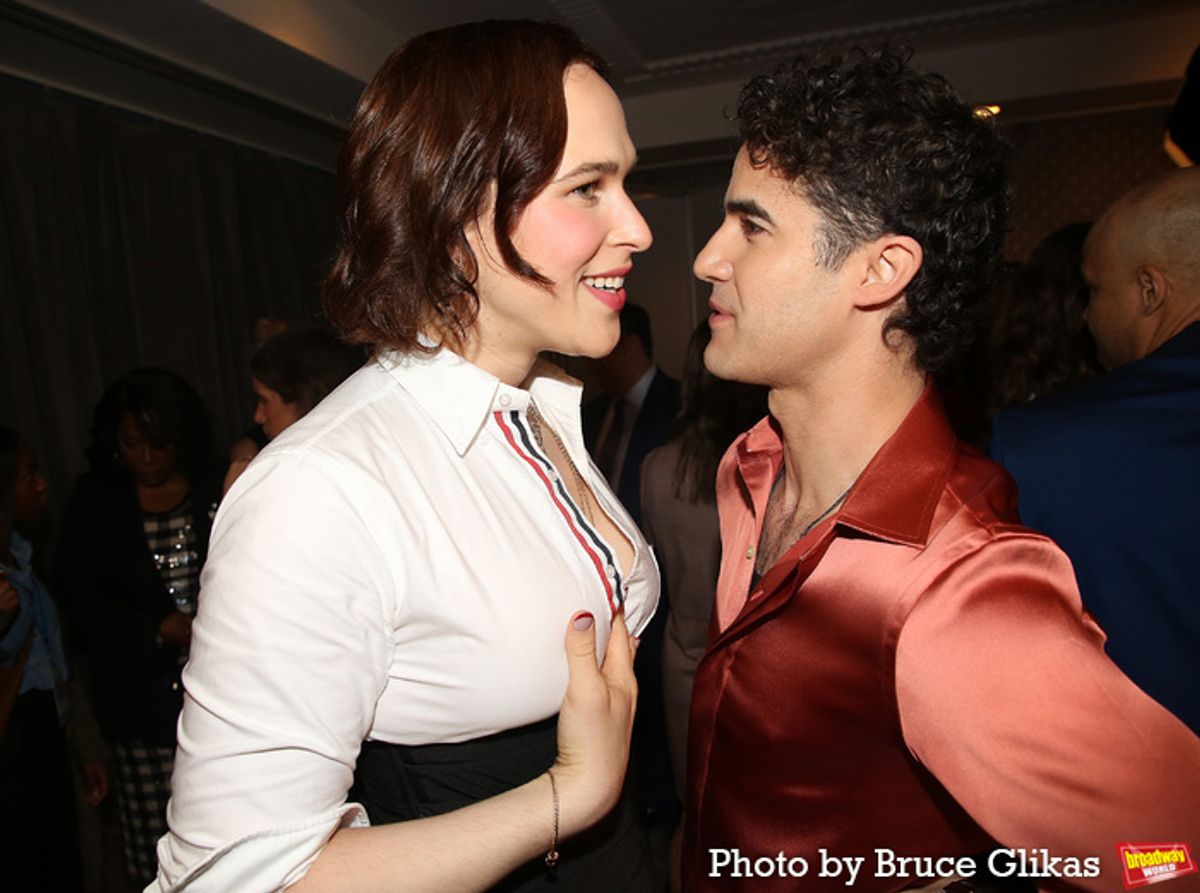 Tommy Dorfman and Darren Criss  at 