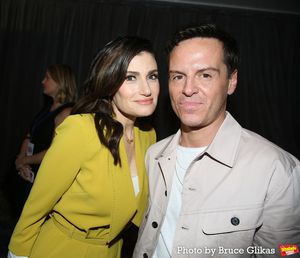Idina Menzel and Andrew Scott  Photo