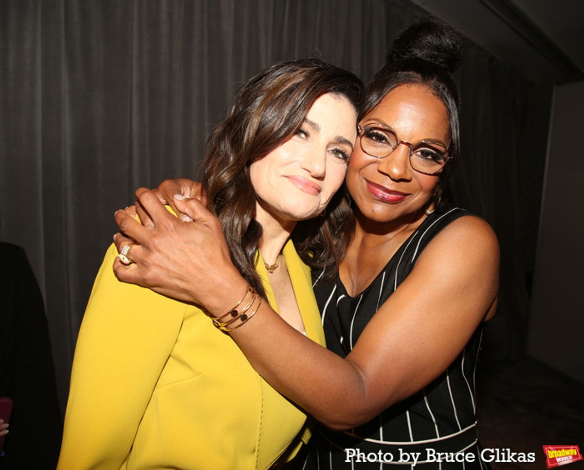 Idina Menzel and Audra McDonald  at 