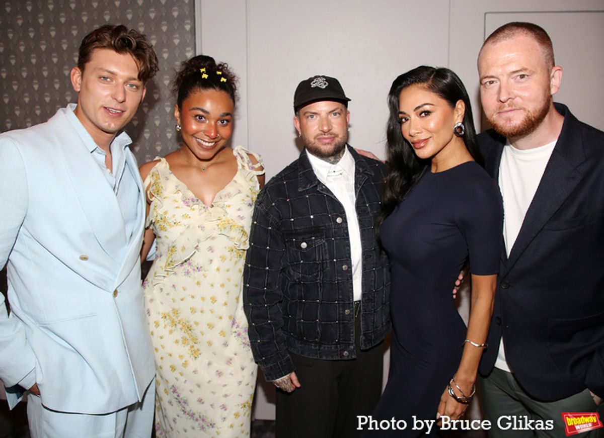  Tom Francis, Grace Hodgett-Young, Jamie Lloyd, Nicole Scherzinger and David Thaxton  at 
