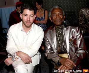 Nick Jonas and Andre De Shields  Photo