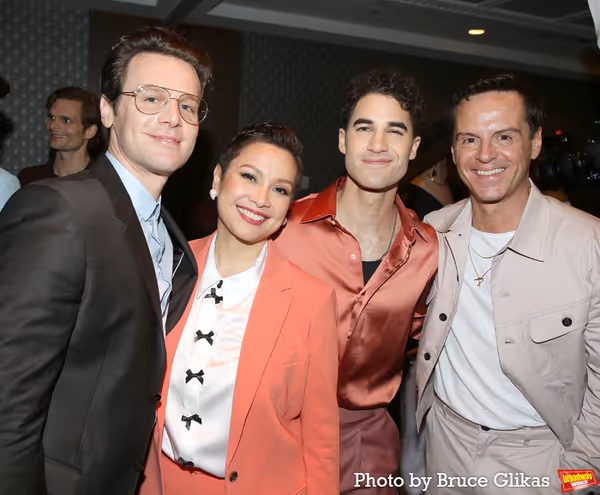 Jonathan Groff, Lea Salonga, Darren Criss and Andrew Scott  Photo