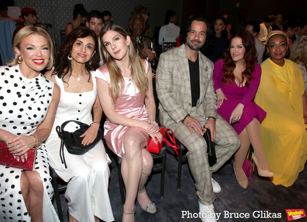 Robyn Hurder, Marjan Neshat, Lily Rabe, Ramin Karimloo,Jennifer Simard and Natalie Venetia Belcon at 