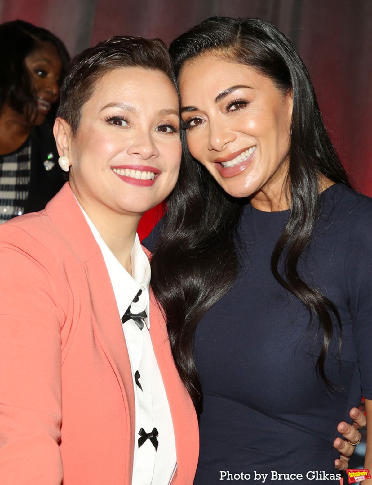 Lea Salonga and Nicole Scherzinger at 
