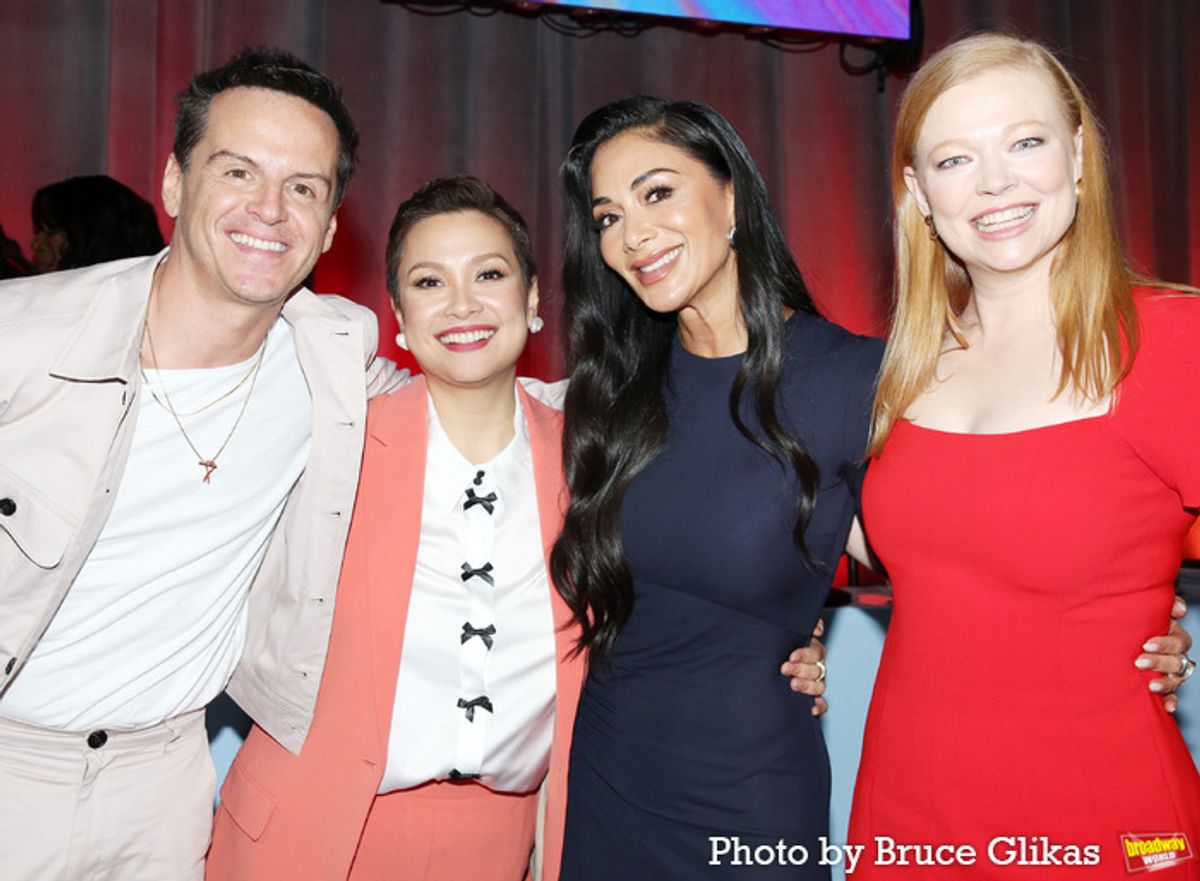 Andrew Scott, Lea Salonga, Nicole Scherzinger and Sarah Snook at 