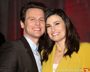 Jonathan Groff and Idina Menzel Photo