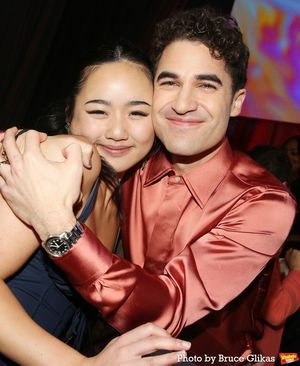 Helen J Shen and Darren Criss Photo