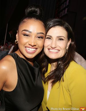 Jasmine Amy Rogers and Idina Menzel Photo