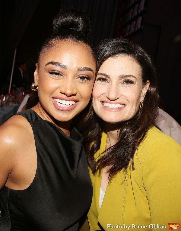 Jasmine Amy Rogers and Idina Menzel Photo