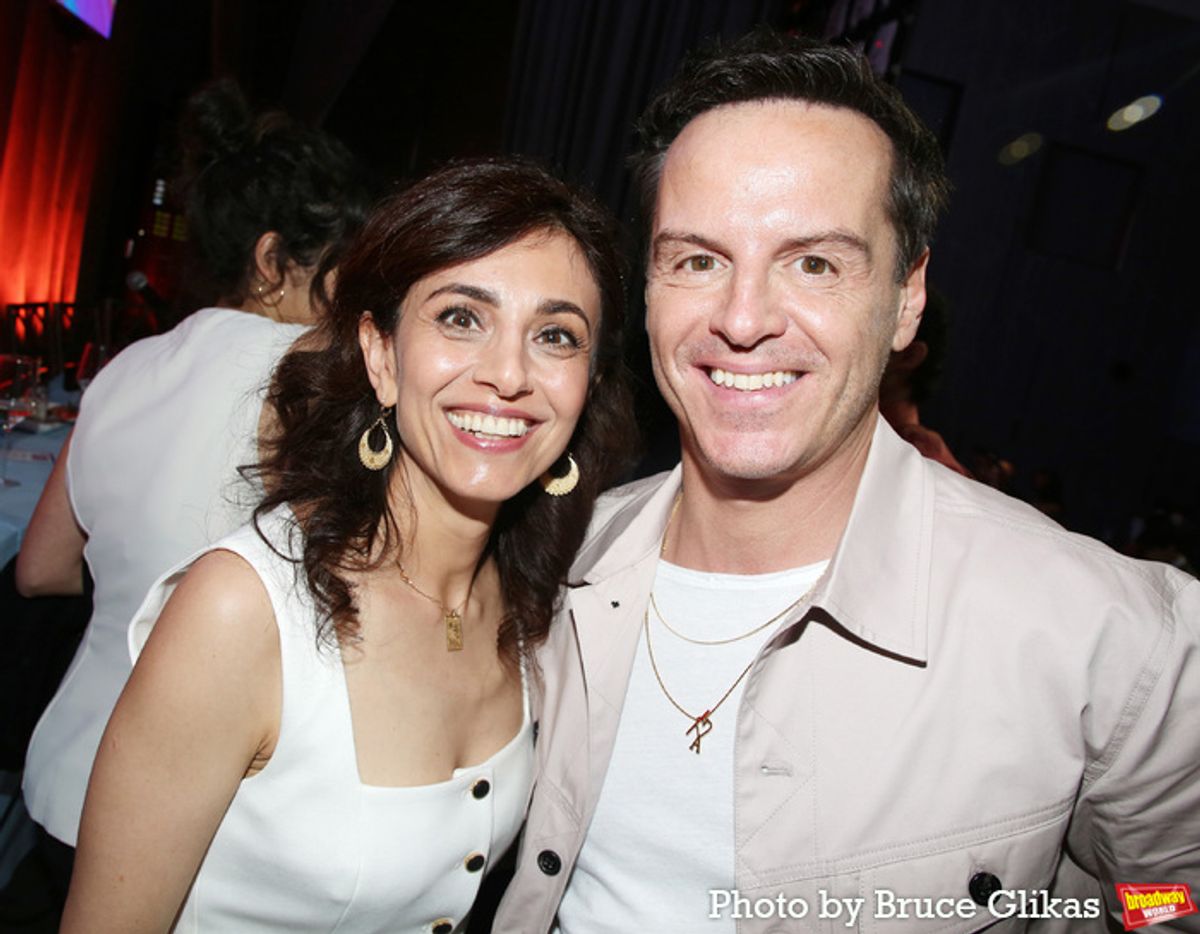 Marjan Neshat and Andrew Scott at 