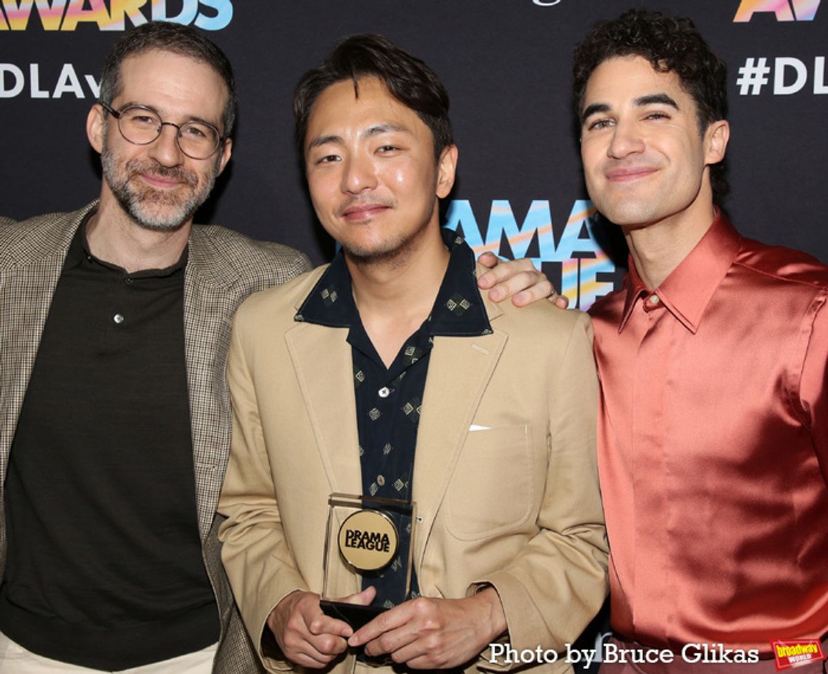 Will Aronson, Hue Park and Darren Criss at 