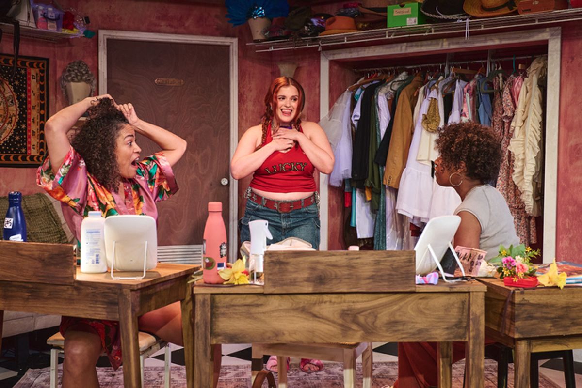 Yadira Correa, Danaya Esperanza, and Claudia Ramos Jordan at 