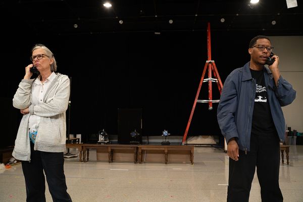 Amy Morton and Namir Smallwood  Photo