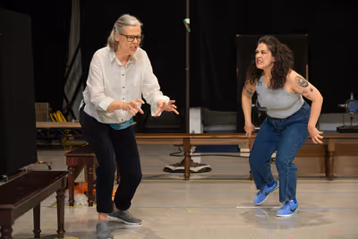 Amy Morton and Sadieh Rifai  Photo