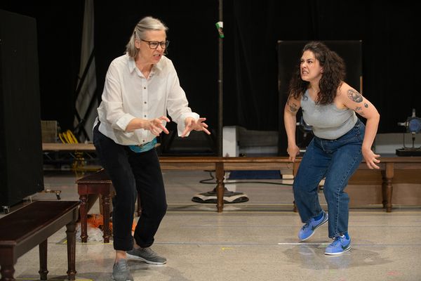 Amy Morton and Sadieh Rifai  Photo