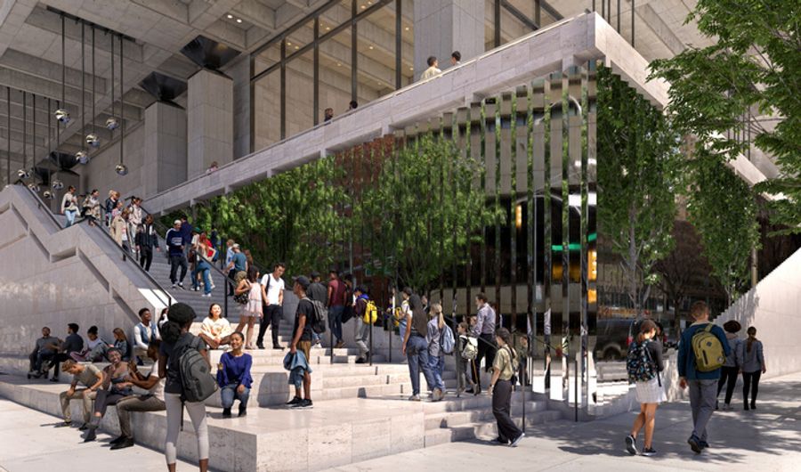Photos: Design Unveiled for West Side of Lincoln Center Campus Image