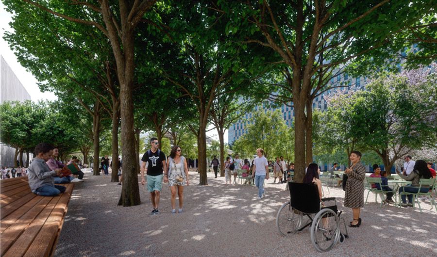 Photos: Design Unveiled for West Side of Lincoln Center Campus Image