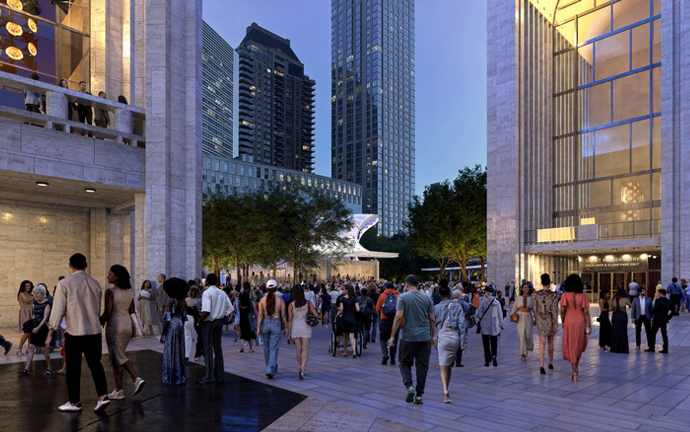 Photos: Design Unveiled for West Side of Lincoln Center Campus  Image