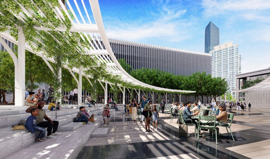 Photos: Design Unveiled for West Side of Lincoln Center Campus Image