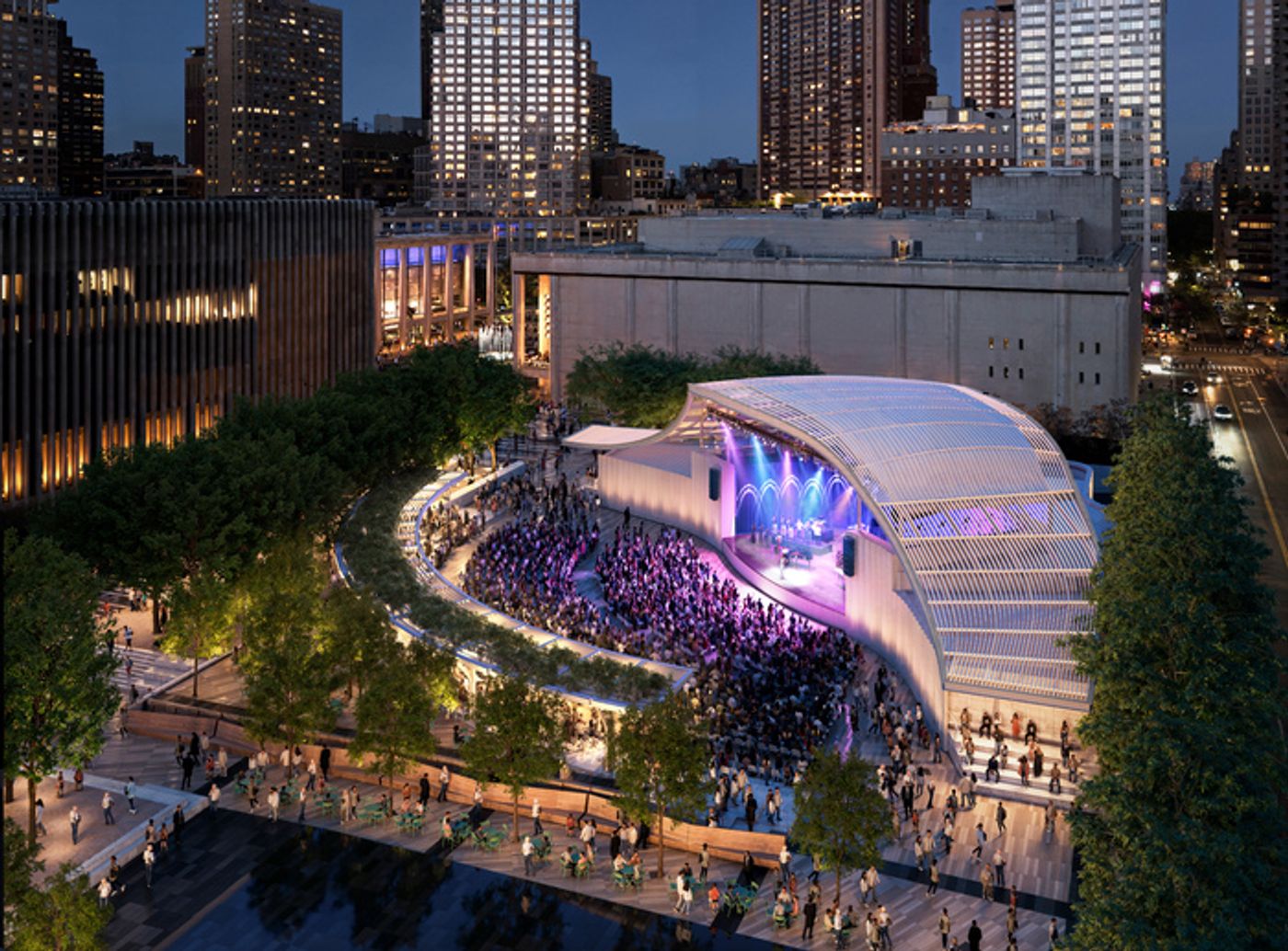 Photos: Design Unveiled for West Side of Lincoln Center Campus  Image