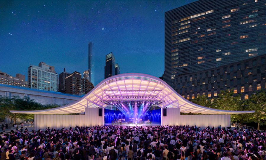 Photos: Design Unveiled for West Side of Lincoln Center Campus Image